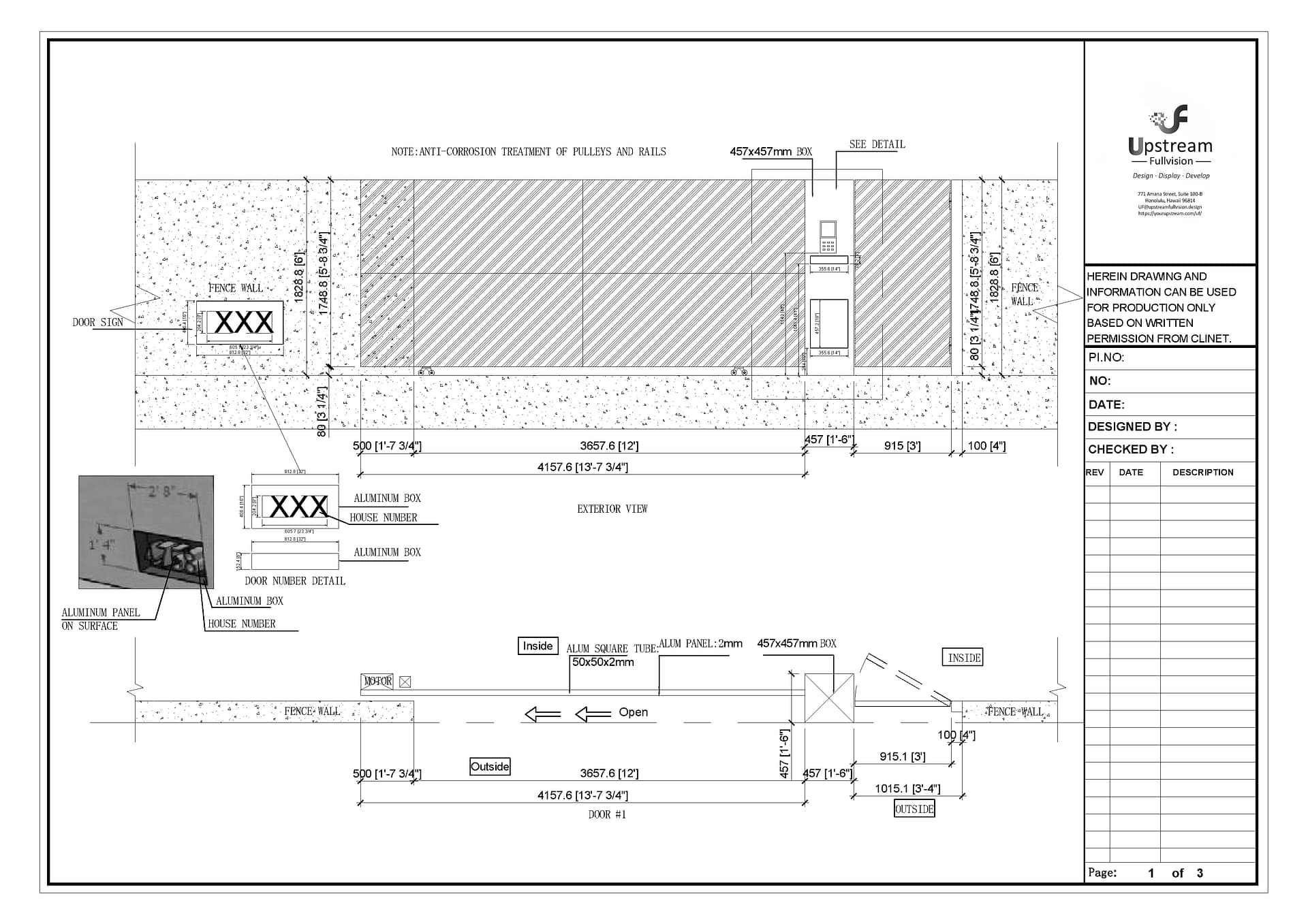 Sliding gate 1 Sliding gate 1